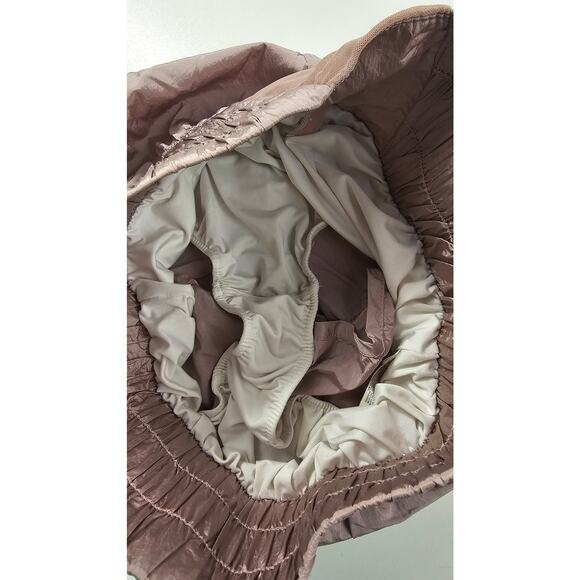 Free People FP Movement The Way Home Shorts M High Waist Lined Mauve Dusty Rose - Picture 5 of 8